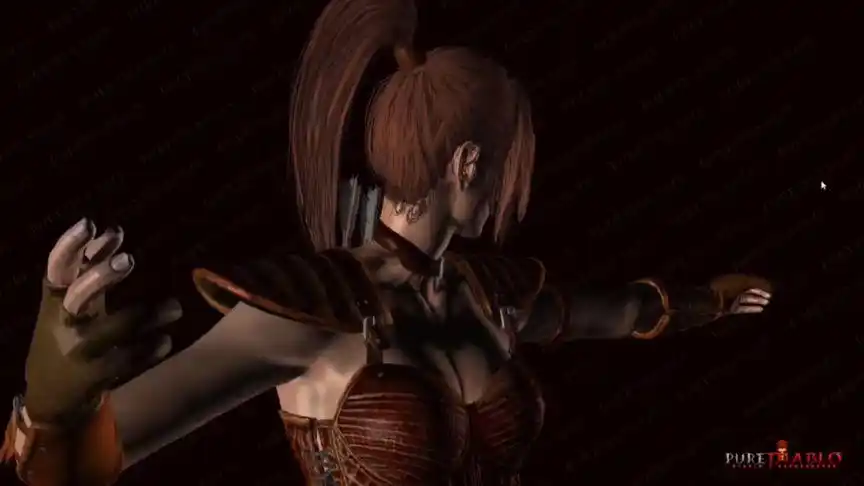 暗黑破坏神2罗格弓箭手弗拉维,佣兵头领卡夏全方位动态演示!