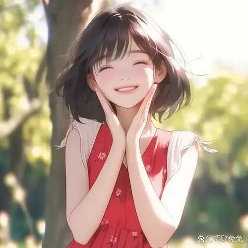 笑容超甜的女生头像 #头像