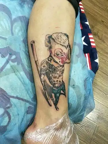 社会猴_纹身图案手稿图片_小霖的纹身作品集