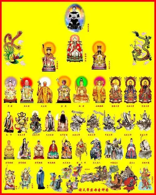 神仙排位顺序 中国道教神仙的排位是怎么排列的