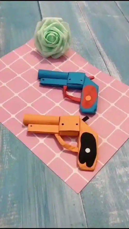 教你们如何手工制作小手枪