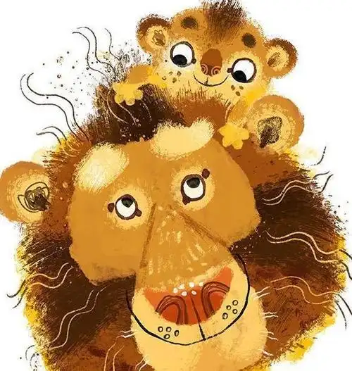 呆萌可爱的一组小动物卡通形象设计插画作品,每一只都好喜欢