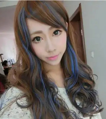 黄色头发漂染前面一点漂什么颜色好看?