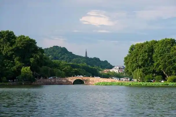提到杭州西湖的赏荷地,很多人都能够脱口而出一个景点——"曲院风荷"