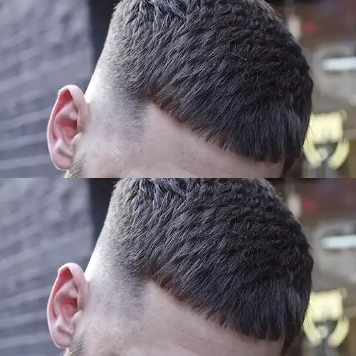 男生盖盖头发型