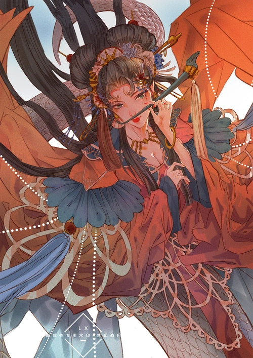 蛇妖|插画|创作习作|咖啡爷 - 原创作品 - 站酷 (zcool)