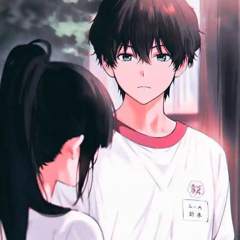 《冰菓》千反田爱瑠和折木奉太郎,动漫头像情头自剪分享