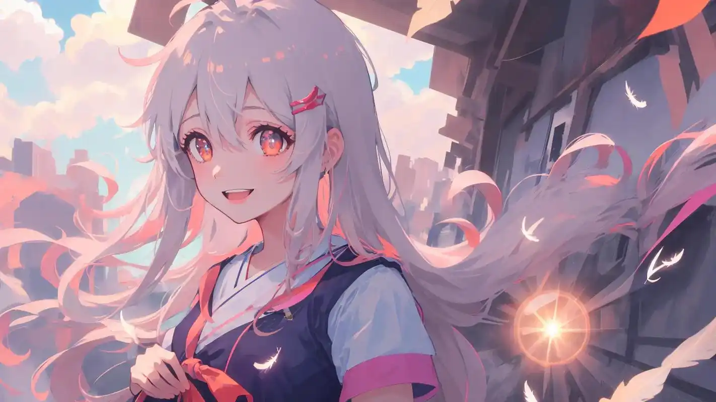 二次元少女 #动漫老婆 #动漫壁纸 - 抖音