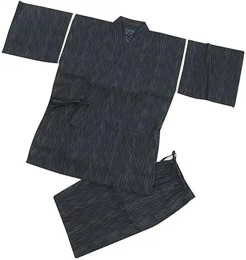 edoten 男式日本和服吉诺裤