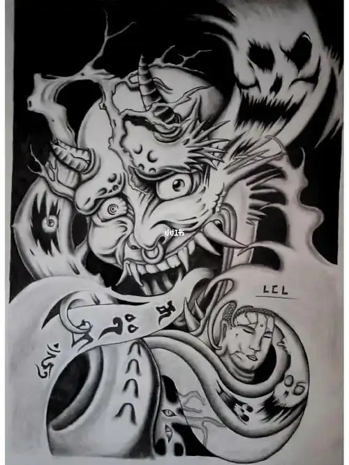 满背般若手稿分享