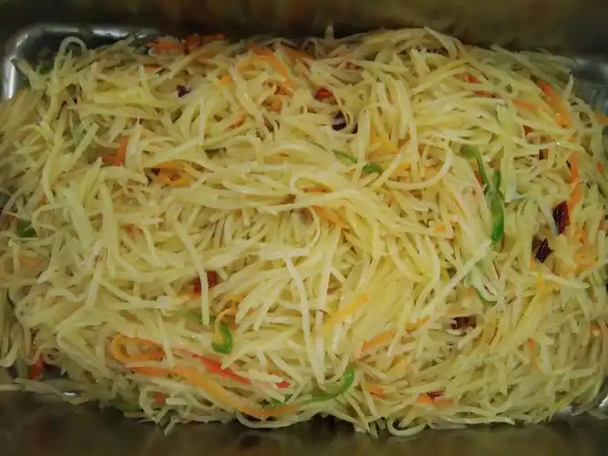 海子角大食堂早餐菜品