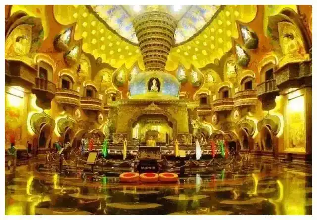 佛陀顶骨舍利宫殿震撼世界高清组图带您近距离瞻仰见者吉祥