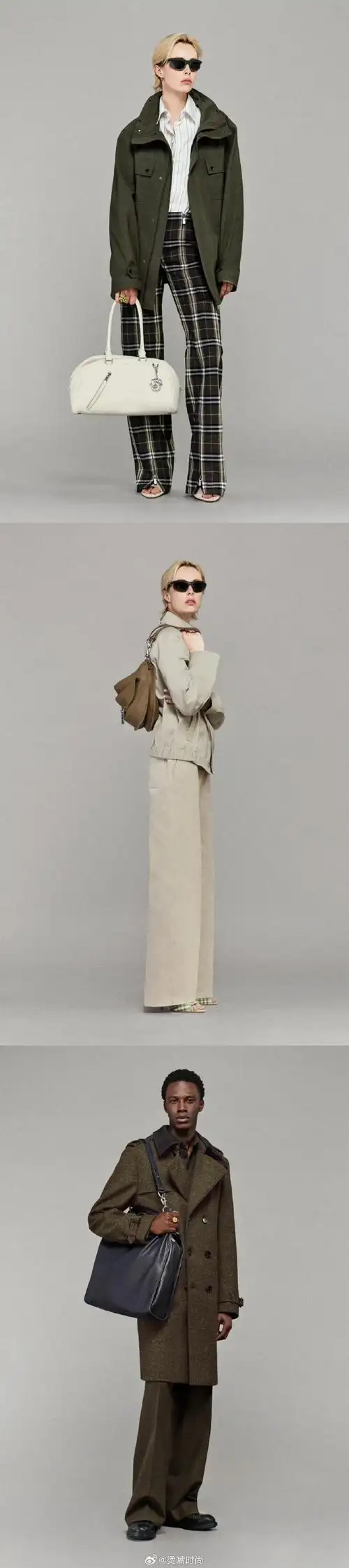 burberry早春系列 ##时尚穿搭 ##刘雯