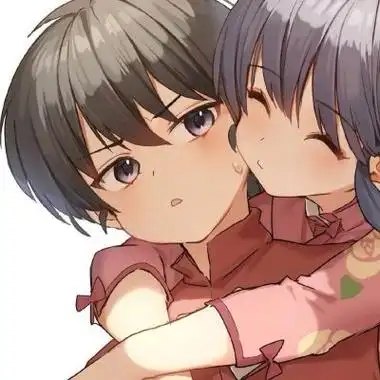 动漫情头双人超甜一左一右2张高清图片_情侣_头像控