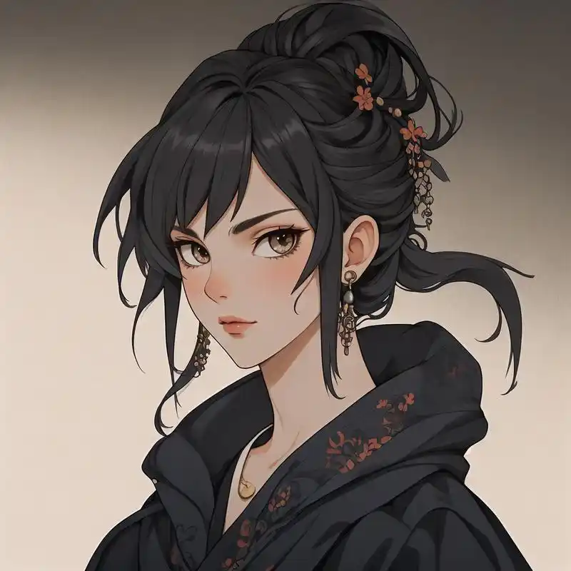 好爱这种风格的头像,神秘又迷人.做头像也是不错的选择.