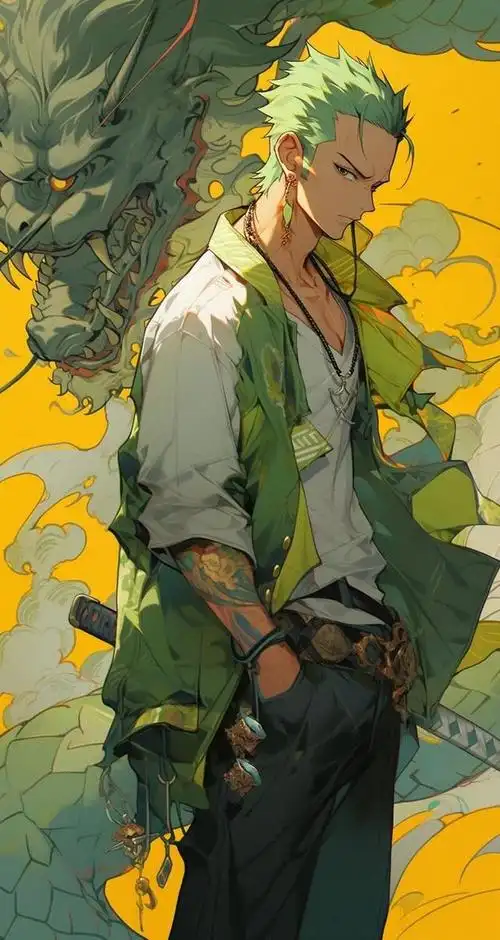 海贼王:罗罗诺亚 索隆 超帅高清壁纸