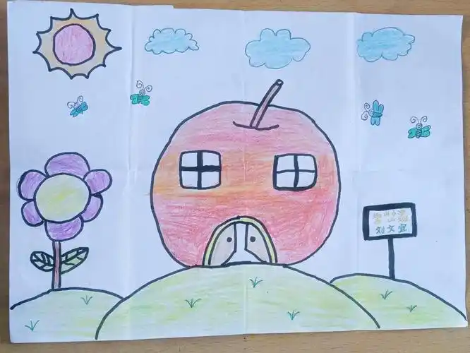 其它 儿童趣味绘画(一) 写美篇儿童美术语言作为一种独特的造型语言