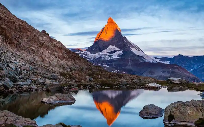 2016年马特洪峰攀登阿尔卑斯地区的高山向导