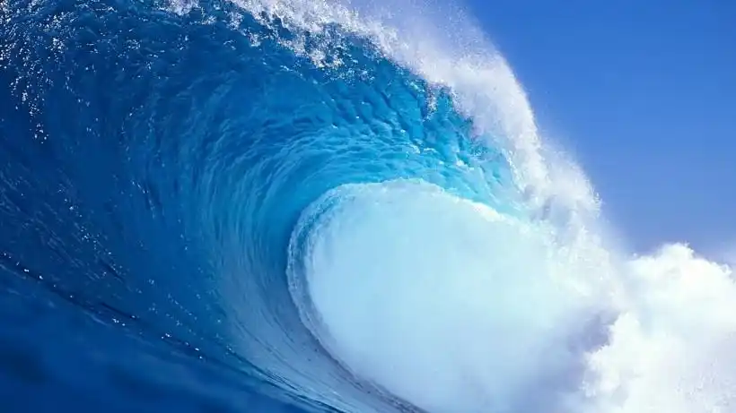 波涛汹涌的大海海浪风景桌面壁纸 第8张 1920x1080 高清壁纸图片 (天