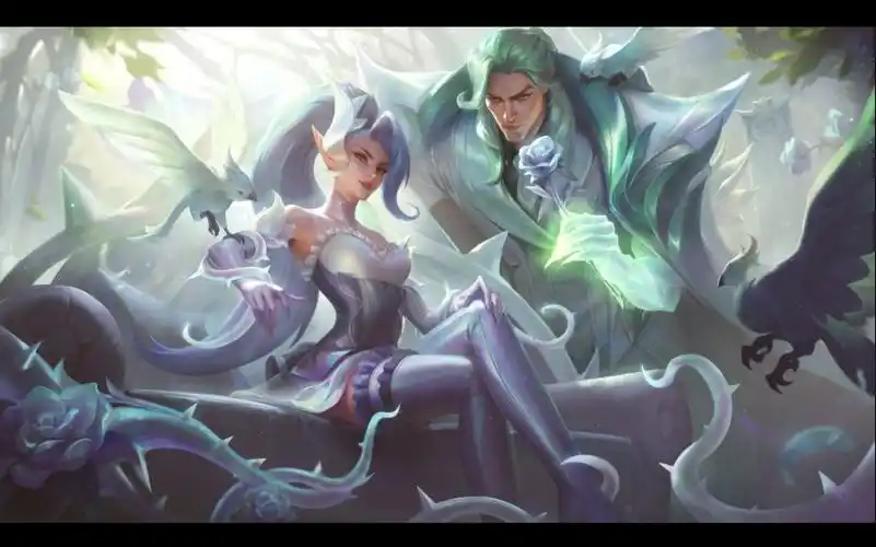 水晶玫瑰婕拉皮肤预览