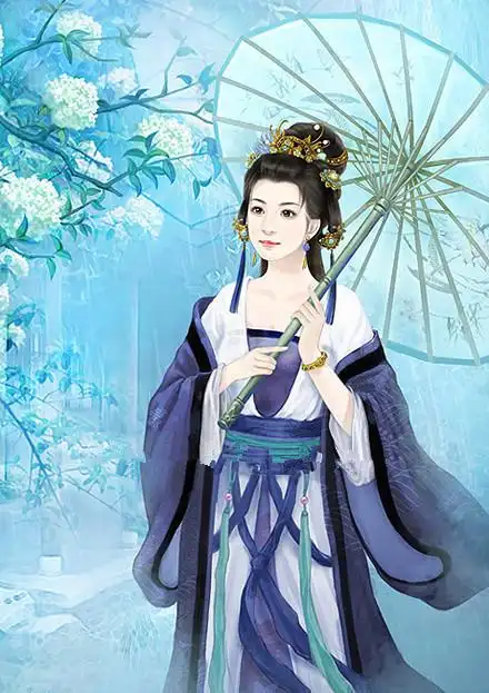 超级超级漂亮的手绘古装美女!跪求!一定要漂亮!