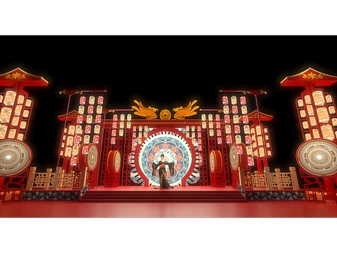 古风舞台_创意设计作品图片素材-站酷zcool