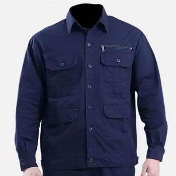 服饰内衣>男装>男装套装>大漠汉子>大漠汉子电焊工作服夏季纯棉男单件