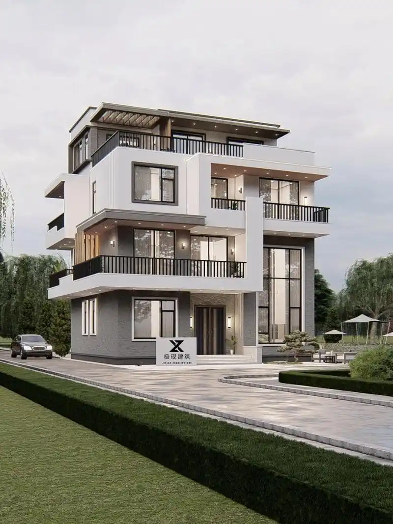 福建泉州丨四层现代风自建别墅(附平面图) 92项目概况 项目地点丨