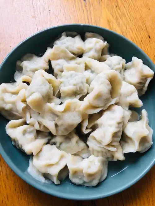 大肉韭菜馅饺子