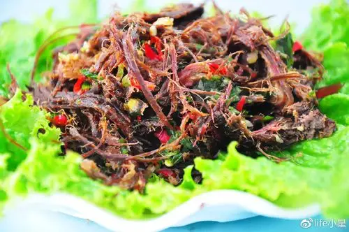傣味酸辣手撕干巴