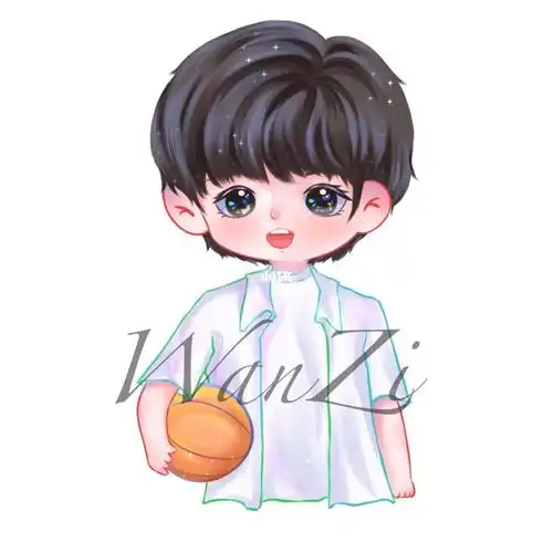 林彦俊  #画画  #q版