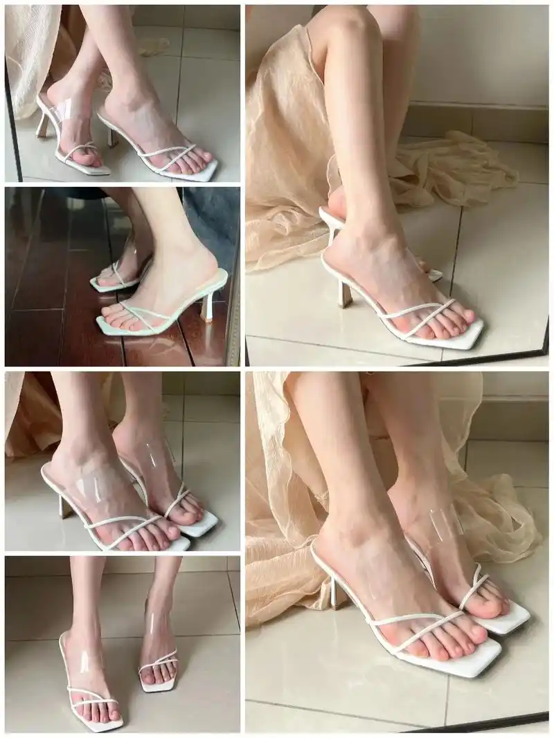 凉鞋的脚丫,等着你来夸!#无处安放的小jio #美脚 #ji - 抖音