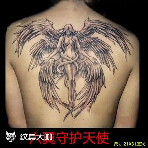 求稿 十二翼堕落天使_纹身吧社区 - 纹身大咖
