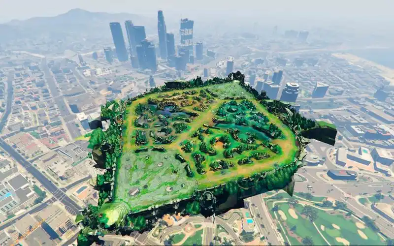 gta5:英雄联盟 召唤师峡谷一日游_哔哩哔哩_bilibili