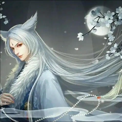 寻图银发古风邪魅美男古风美男吧百度贴吧