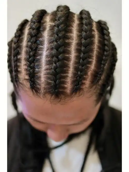 编发  #成都非洲辫  #成都地垄沟  #脏辫  #今日发型  #地垄沟