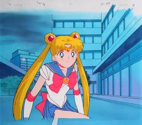 美少女战士简笔画全身美少女战士简笔画