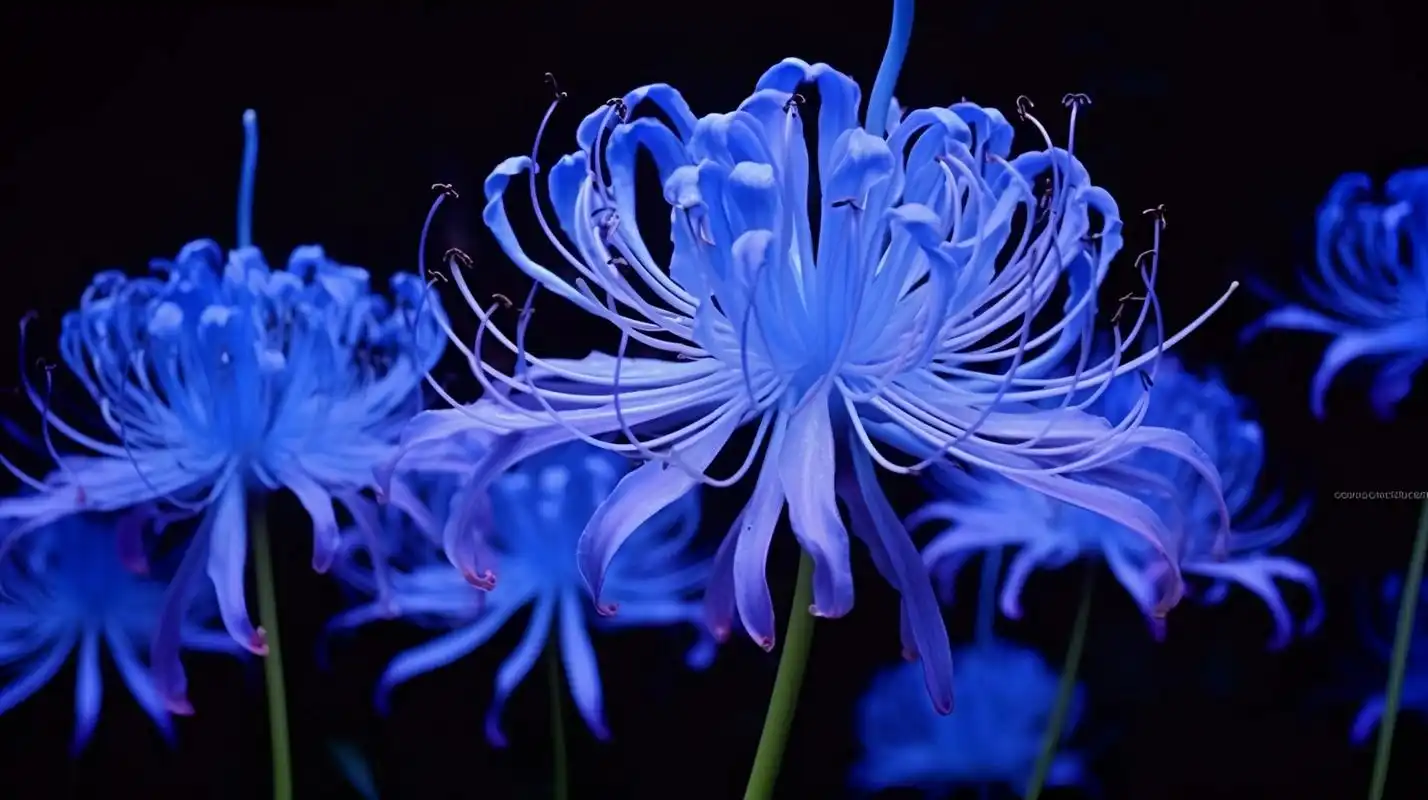 蓝色彼岸花代表偏爱