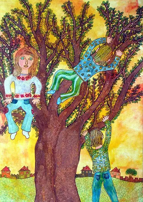 "童真里的色彩"—国际获奖儿童画作品赏析!