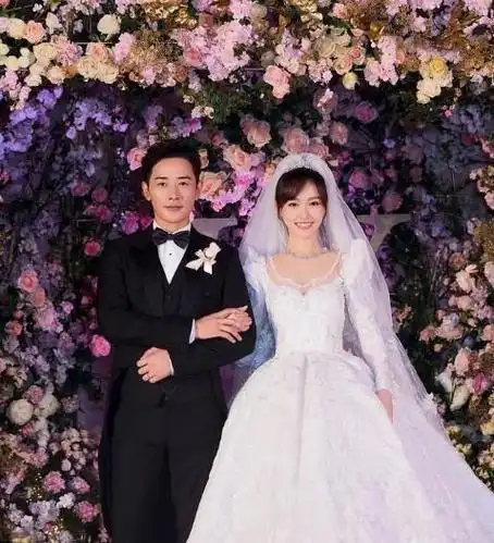 唐嫣婚礼难忘瞬间,唐嫣和罗晋的婚纱照太甜了,真是郎才女貌|唐嫣|罗晋