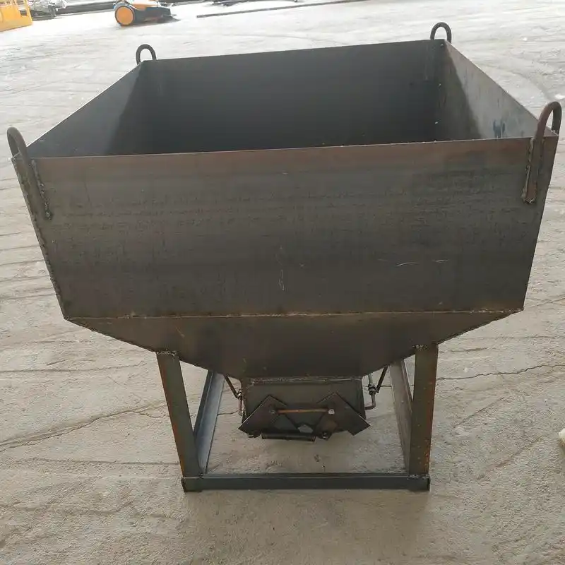 吊车灰斗加厚料斗方形长方形大漏斗混凝土灌灰斗吊斗四方锥形塔吊