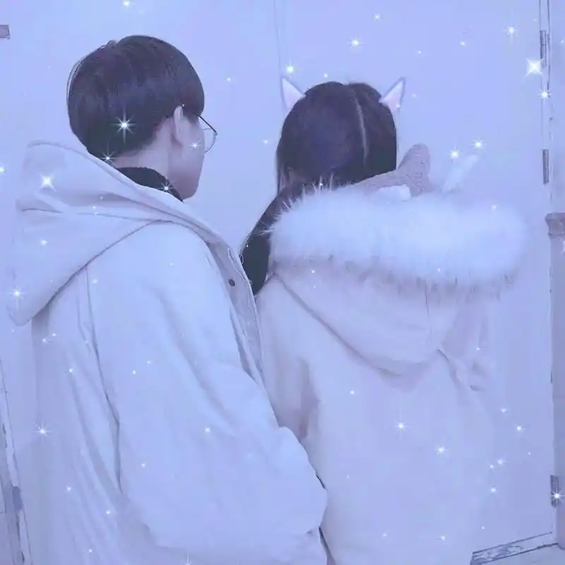 治愈系高清滤镜情侣头像