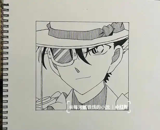 名侦探柯南怪盗基德附过程