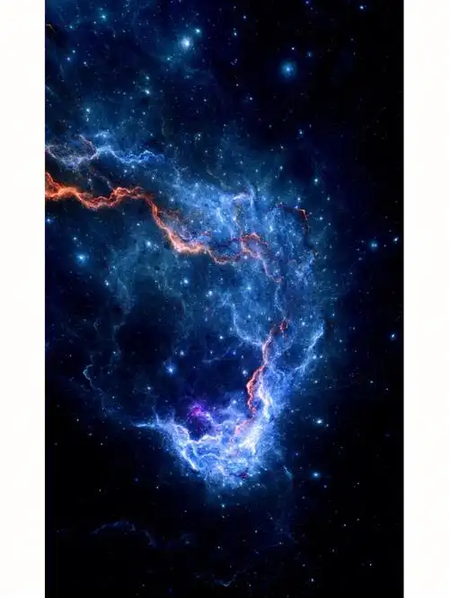 唯美银河系星空