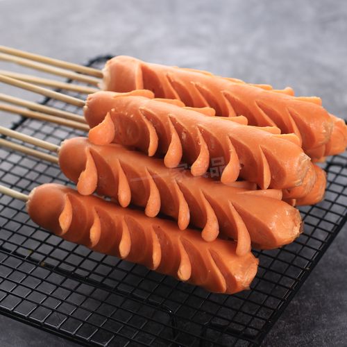 德邻脆骨开花油炸烧烤食材奶茶茶店麦穗热狗香肠