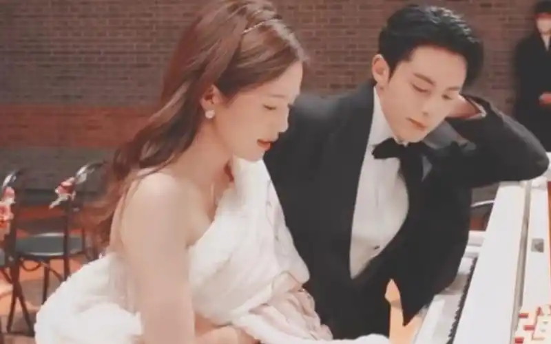 白鹿x王鹤棣这场婚礼很难不动真心吧 #王鹤棣 #白鹿 #以爱为营