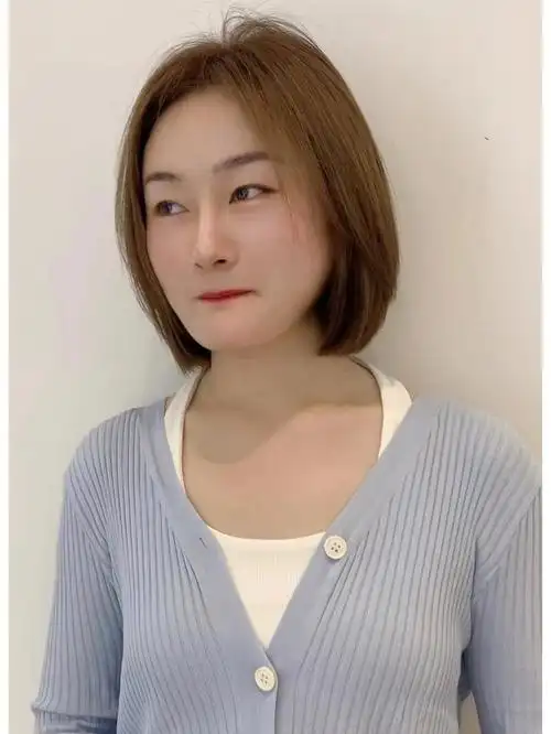 女生短发推荐～一刀切波波头!夏天凉爽发型,你剪短发了吗?