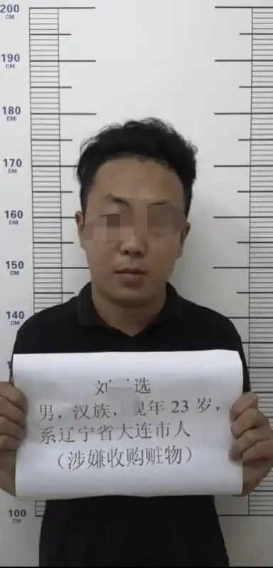 嫌疑人举牌相片