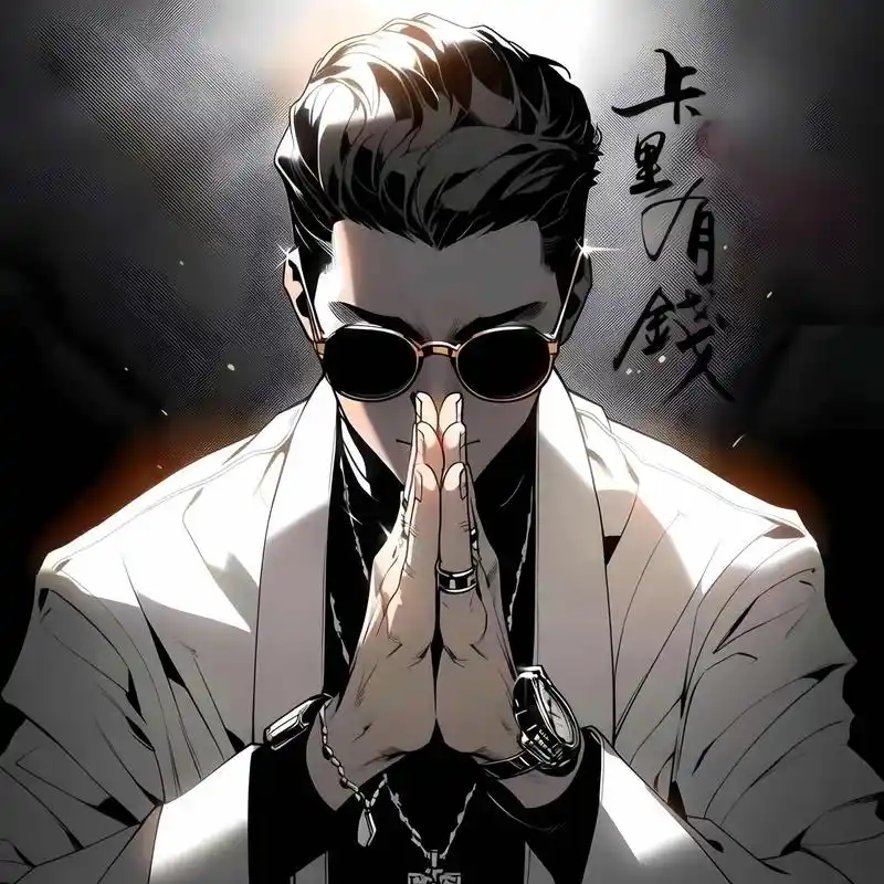 面具下的男人 经历了生活的起起落落,渐渐读懂了生活的无奈