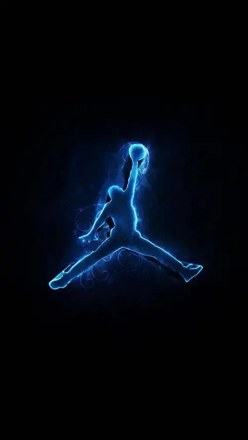 乔丹标志背景,高清图片,手机锁屏桌面-壁纸族